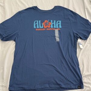 NWT Hurley Aloha Graphic Tee
